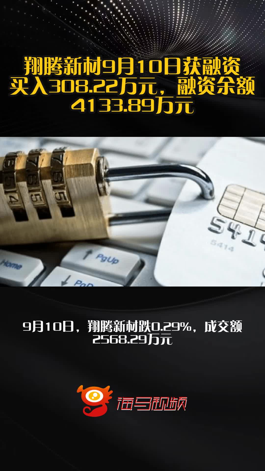 翔腾新材：公司所属行业为计算机、通信和其他电子设备制造业