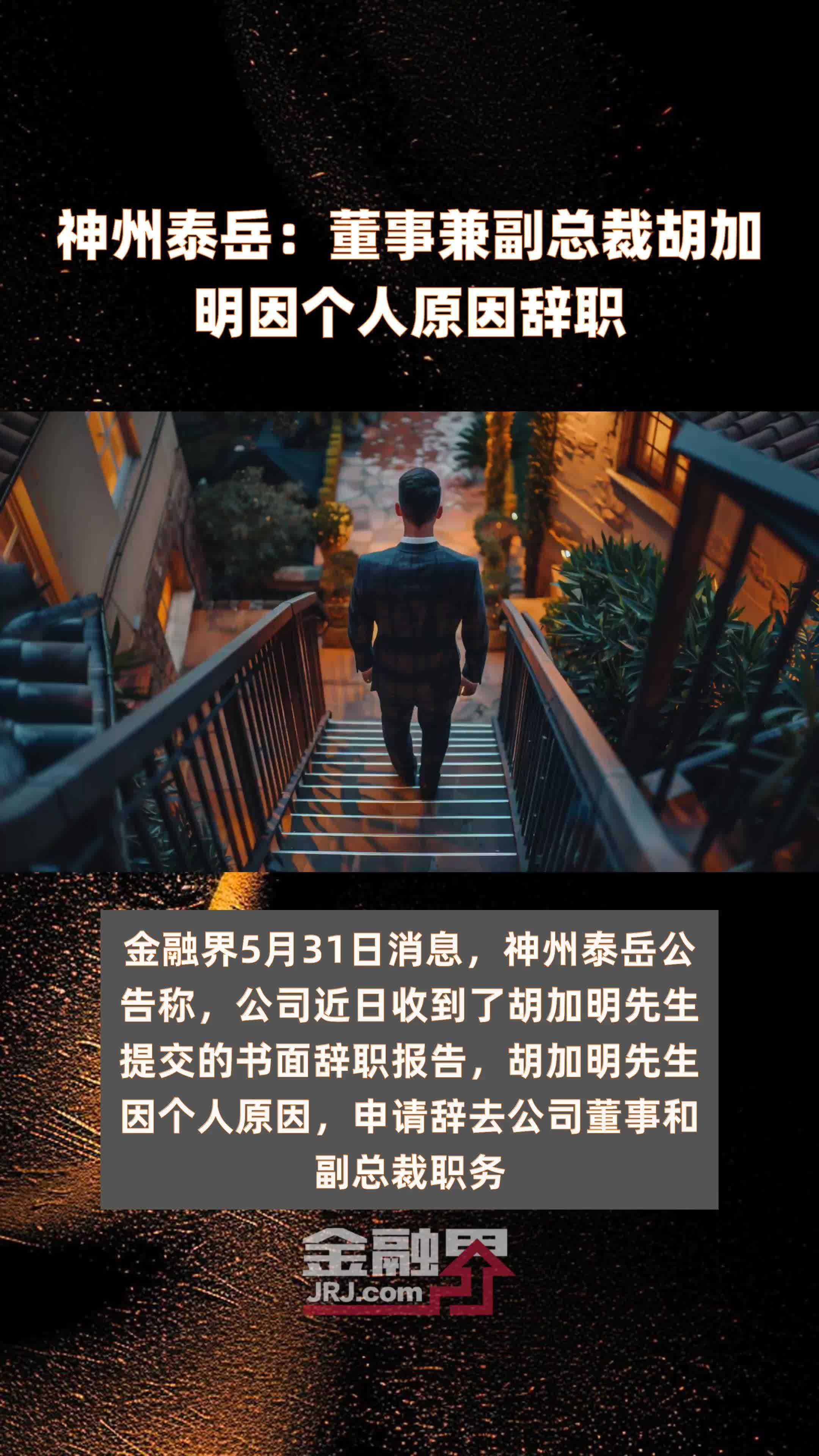 维业股份：董事长张巍因个人原因辞职