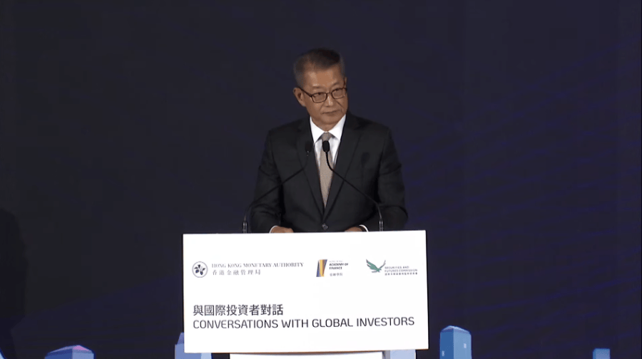 香港特区政府财政司司长陈茂波:香港成为资金避险安全港
