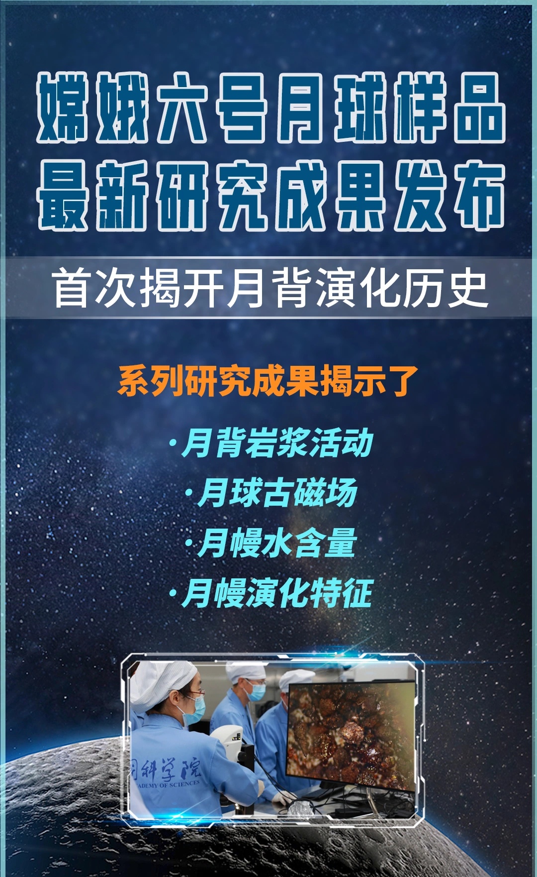 科研人员揭开嫦娥六号月壤黏性之谜