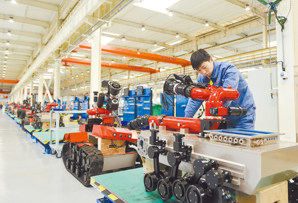 工业机器人产销两旺 前十月产量已超去年全年