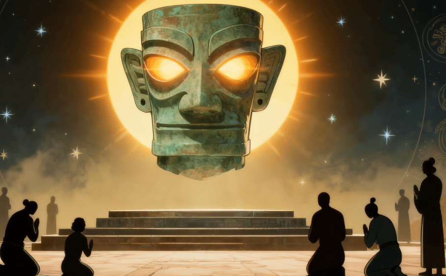 三星堆的眼睛：透视出他们的天上人间