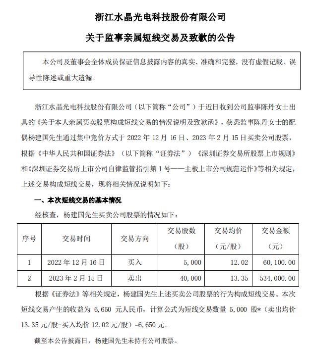 水晶光电:公司暂未涉足上述领域