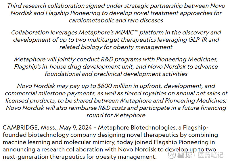 诺和诺德新一代减肥药表现不及预期