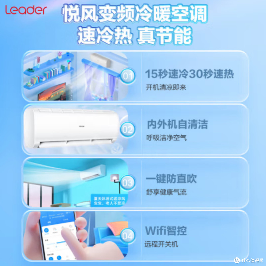 海尔智家获得实用新型专利授权:“多向出风的壁挂式空调室内机和空调器”