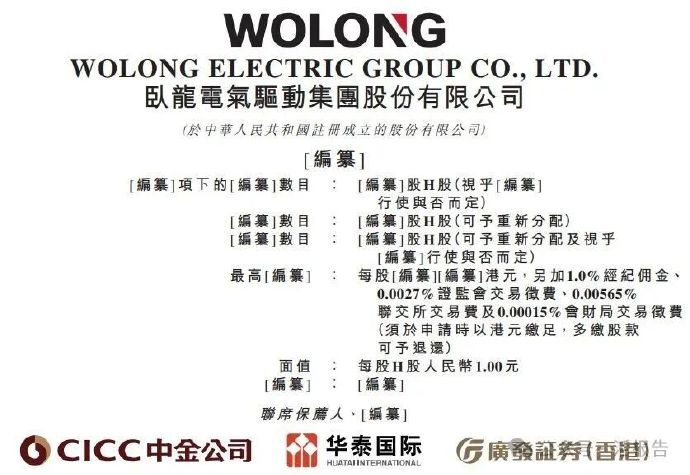 卧龙电驱递表港股:电机龙头的“加减法”突围